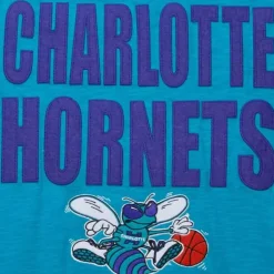 Apparel Mitchell & Ness T-Shirts & Tops-Legendary Slub S/S Tee Charlotte Hornets