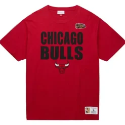 Apparel Mitchell & Ness T-Shirts & Tops-Legendary Slub S/S Tee Chicago Bulls