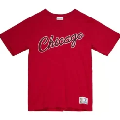 Apparel Mitchell & Ness T-Shirts & Tops-Legendary Slub Ss Tee Chicago Bulls