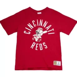Apparel Mitchell & Ness T-Shirts & Tops-Legendary Slub S/S Tee Cincinnati Reds