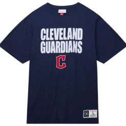 Apparel Mitchell & Ness T-Shirts & Tops-Legendary Slub Ss Tee Cleveland Guardians
