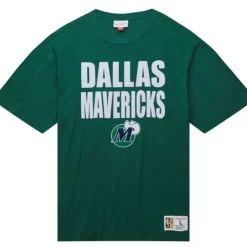 Apparel Mitchell & Ness T-Shirts & Tops-Legendary Slub S/S Tee Dallas Mavericks