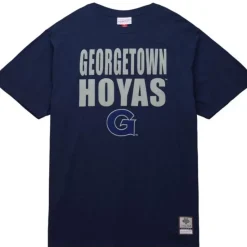 Apparel Mitchell & Ness T-Shirts & Tops-Legendary Slub S/S Tee Georgetown University