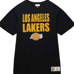 Apparel Mitchell & Ness T-Shirts & Tops-Legendary Slub S/S Tee Los Angeles Lakers