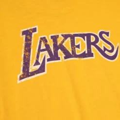 Apparel Mitchell & Ness T-Shirts & Tops-Legendary Slub S/S Tee Los Angeles Lakers