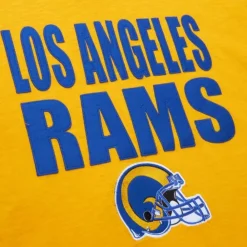 Apparel Mitchell & Ness T-Shirts & Tops-Legendary Slub S/S Tee Los Angeles Rams