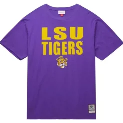 Apparel Mitchell & Ness T-Shirts & Tops-Legendary Slub S/S Tee Louisiana State University