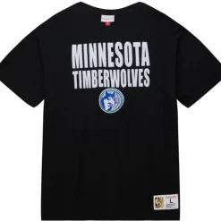 Apparel Mitchell & Ness T-Shirts & Tops-Legendary Slub S/S Tee Minnesota Timberwolves