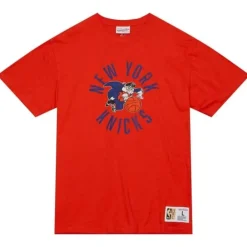 Apparel Mitchell & Ness T-Shirts & Tops-Legendary Slub S/S Tee New York Knicks