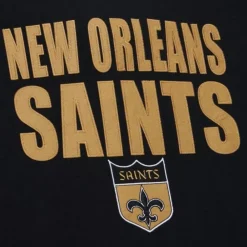 Apparel Mitchell & Ness T-Shirts & Tops-Legendary Slub S/S Tee New Orleans Saints