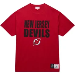 Apparel Mitchell & Ness T-Shirts & Tops-Legendary Slub S/S Tee New Jersey Devils