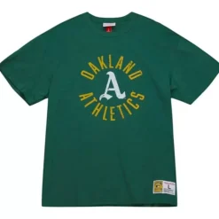 Apparel Mitchell & Ness T-Shirts & Tops-Legendary Slub S/S Tee Oakland Athletics
