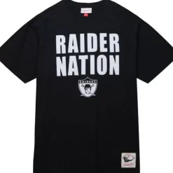 Apparel Mitchell & Ness T-Shirts & Tops-Legendary Slub S/S Tee Oakland Raiders