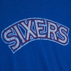 Apparel Mitchell & Ness T-Shirts & Tops-Legendary Slub S/S Tee Philadelphia 76Ers