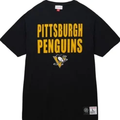 Apparel Mitchell & Ness T-Shirts & Tops-Legendary Slub S/S Tee Pittsburgh Penguins