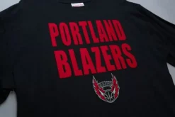 Apparel Mitchell & Ness T-Shirts & Tops-Legendary Slub S/S Tee Portland Trail Blazers