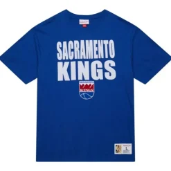Apparel Mitchell & Ness T-Shirts & Tops-Legendary Slub S/S Tee Sacramento Kings