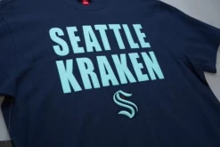 Apparel Mitchell & Ness T-Shirts & Tops-Legendary Slub S/S Tee Seattle Kraken