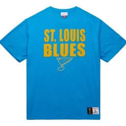 Apparel Mitchell & Ness T-Shirts & Tops-Legendary Slub Ss Tee St. Louis Blues