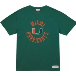 Apparel Mitchell & Ness T-Shirts & Tops-Legendary Slub S/S Tee University Of Miami