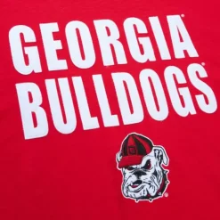 Apparel Mitchell & Ness T-Shirts & Tops-Legendary Slub S/S Tee University Of Georgia