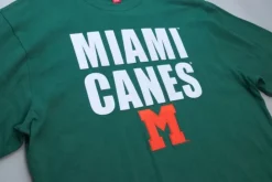 Apparel Mitchell & Ness T-Shirts & Tops-Legendary Slub S/S Tee University Of Miami