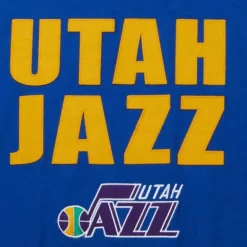 Apparel Mitchell & Ness T-Shirts & Tops-Legendary Slub S/S Tee Utah Jazz