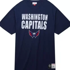 Apparel Mitchell & Ness T-Shirts & Tops-Legendary Slub S/S Tee Washington Capitals