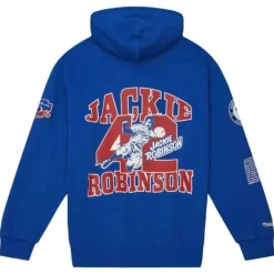 Apparel Mitchell & Ness Hoodies & Sweatshirts-Legends Fleece Hoodie Brooklyn Dodgers Jackie Robinson