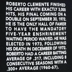 Apparel Mitchell & Ness Hoodies & Sweatshirts-Legends Fleece Hoodie Pittsburgh Pirates Roberto Clemente