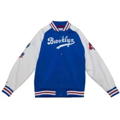 Apparel Mitchell & Ness Jackets & Outerwear-Legends Satin Jacket Brooklyn Dodgers Jackie Robinson