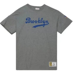 Apparel Mitchell & Ness T-Shirts & Tops-Legends S/S Tee Brooklyn Dodgers Jackie Robinson