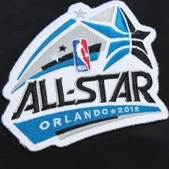 Apparel Mitchell & Ness Jackets & Outerwear-Lightweight Satin Bomber Vintage Logo Orlando Magic