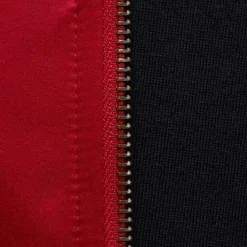 Apparel Mitchell & Ness Jackets & Outerwear-Lightweight Satin Bomber Vintage Logo Chicago Bulls