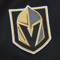 Apparel Mitchell & Ness Jackets & Outerwear-Lightweight Satin Bomber Current Logo Vegas Golden Knights