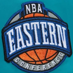 Apparel Mitchell & Ness Jackets & Outerwear-Lightweight Satin Bomber Vintage Logo Charlotte Hornets