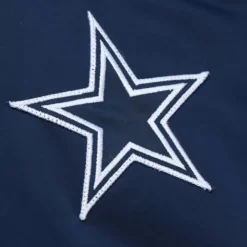 Apparel Mitchell & Ness Jackets & Outerwear-Lightweight Satin Bomber Vintage Logo Dallas Cowboys