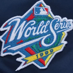 Apparel Mitchell & Ness Jackets & Outerwear-Lightweight Satin Bomber Vintage Logo New York Yankees