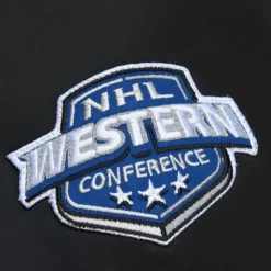 Apparel Mitchell & Ness Jackets & Outerwear-Lightweight Satin Bomber Current Logo Los Angeles Kings