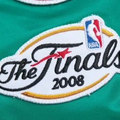 Apparel Mitchell & Ness Jackets & Outerwear-Lightweight Satin Bomber Vintage Logo Boston Celtics