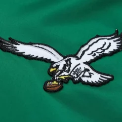 Apparel Mitchell & Ness Jackets & Outerwear-Lightweight Satin Bomber Vintage Logo Philadelphia Eagles