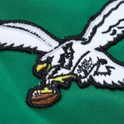 Apparel Mitchell & Ness Jackets & Outerwear-Lightweight Satin Bomber Vintage Logo Philadelphia Eagles