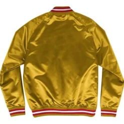 Apparel Mitchell & Ness Jackets & Outerwear-Lightweight Satin Jacket San Francisco 49Ers