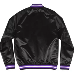 Apparel Mitchell & Ness Jackets & Outerwear-Lightweight Satin Jacket Toronto Raptors