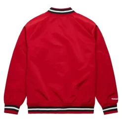 Apparel Mitchell & Ness Jackets & Outerwear-Lightweight Satin Jacket Chicago Bulls
