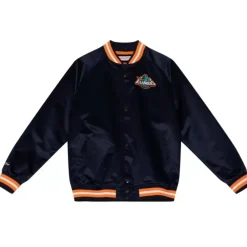 Apparel Mitchell & Ness Jackets & Outerwear-Lightweight Satin Jacket New York Islanders