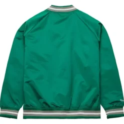 Apparel Mitchell & Ness Jackets & Outerwear-Lightweight Satin Jacket Philadelphia Eagles