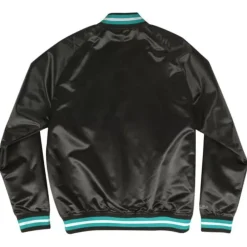 Apparel Mitchell & Ness Jackets & Outerwear-Lightweight Satin Jacket Vancouver Grizzlies