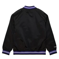 Apparel Mitchell & Ness Jackets & Outerwear-Lightweight Satin Jacket Sacramento Kings