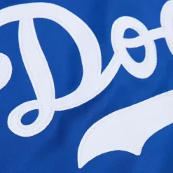 Apparel Mitchell & Ness Jackets & Outerwear-Lightweight Satin Jacket Los Angeles Dodgers